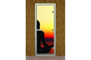 Дверь для турецкой бани серия Закат