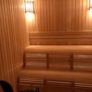 Сауна в фитнес-центре XFIT. Новосибирск Сауна в фитнес-центре XFIT. Новосибирск